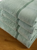 Полотенце Bumbacel Utopia 33x55 Pistachio (1201_33x55_3204) фото №2 — интернет-магазин Desire.md