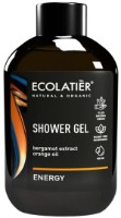 Gel de duș Ecolatier Energy Bergamot Extract & Orange Oil 400ml imaginea #1 — magazin online Desire.md