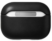 Husă pentru căști Nomad Modern Leather AirPods Pro 2 Black imaginea #3 — magazin online Desire.md