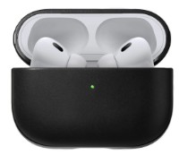 Husă pentru căști Nomad Modern Leather AirPods Pro 2 Black imaginea #5 — magazin online Desire.md