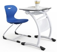 Bancă şcoală Edumob D01-11141 White imaginea #2 — magazin online Desire.md