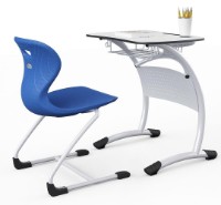 Bancă şcoală Edumob D01-11141 White imaginea #3 — magazin online Desire.md