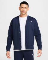 Cardigan pentru bărbați Nike M Nk Club Fairway Cardigan Obsidian/White, s.S