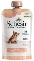 Hrană umedă pentru pisici Schesir Kitten 0-6 Chicken 150g