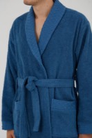 Банный халат Arena Hotelier Moher XL Dark Blue (1036_HBM2203_Albastru Inchis_XL) фото №3 — интернет-магазин Desire.md