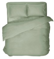 Lenjerie de pat Bumbacel Celadon Green Double-Euro (LDP_1408_240x260)