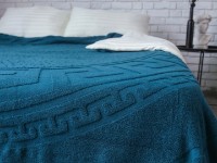 Cuvertura Bumbacel Grecia Premium Oval Emerald (5276_220x240_1130) imaginea #4 — magazin online Desire.md