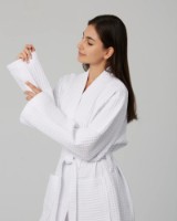 Halat de baie Bumbacel 9002_HBHG White, s.XXXL imaginea #5 — magazin online Desire.md