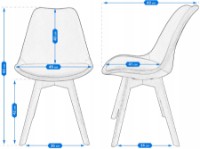 Scaun Jumi Bari SD-333758 Green imaginea #8 — magazin online Desire.md