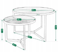 Журнальный столик Jumi CM-316348 фото №3 — интернет-магазин Desire.md