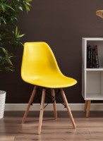 Стул Jumi EVA SD-972698 Yellow фото №2 — интернет-магазин Desire.md