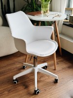 Scaun de birou Jumi Inez CM-333826 White imaginea #5 — magazin online Desire.md