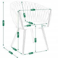 Scaun Jumi Molto CM-332775 Graphite imaginea #5 — magazin online Desire.md