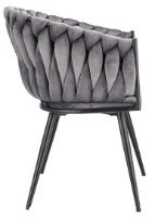 Scaun Jumi Molto CM-332775 Graphite imaginea #2 — magazin online Desire.md