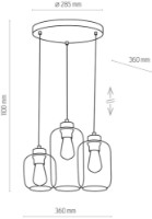 Lustră Tk-Lighting Marco 3175 Brown imaginea #2 — magazin online Desire.md
