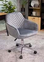 Scaun de birou Jumi Napoli CM-323940 Gray imaginea #4 — magazin online Desire.md