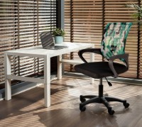 Офисное кресло Jumi Smart CM-977686 Black/Green фото №3 — интернет-магазин Desire.md