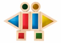 Кубики Tooky Toy Rainbow Sensory Blocks (TH839) фото №4 — интернет-магазин Desire.md