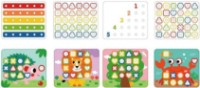 Мозайка Tooky Toy Rainbow Stacking Peg (TK089) фото №2 — интернет-магазин Desire.md