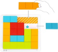 Joc educativ Tooky Toy Shape Game (TL676) imaginea #2 — magazin online Desire.md