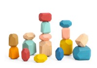 Развивающий набор Tooky Toy Wooden Stacking Stones (TH299) фото №4 — интернет-магазин Desire.md
