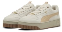 Ghete pentru dame Puma Carina Street Lux Suede Alpine Snow/Light Sand/Puma Gold, s.38 imaginea #1 — magazin online Desire.md