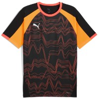 Мужская футболка Puma Individualliga Graphic Jersey Puma Black/Glowing Red, s.L фото №1 — интернет-магазин Desire.md
