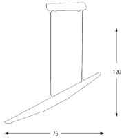 Люстра Ozcan 19 Black 3100-1A фото №2 — интернет-магазин Desire.md