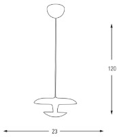 Lustră Ozcan 5608-1A imaginea #2 — magazin online Desire.md