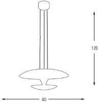 Lustră Ozcan 5608-2A imaginea #2 — magazin online Desire.md