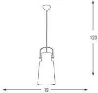 Люстра Ozcan 6468-1 фото №2 — интернет-магазин Desire.md