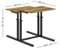 Детский столик Ceramical Atlantic Pine (110082195) фото №2 — интернет-магазин Desire.md