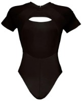 Costum de baie Puma Swim Women Peekaboo Swimsuit 1P Black, s.S imaginea #2 — magazin online Desire.md