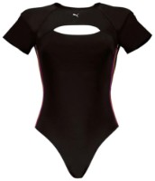 Costum de baie Puma Swim Women Peekaboo Swimsuit 1P Black, s.XL imaginea #1 — magazin online Desire.md