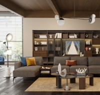 Măsuţă cafea Dogtas Lithos 3200415811 Walnut imaginea #2 — magazin online Desire.md