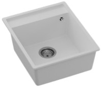 Кухонная мойка SanDonna Emma 490 White