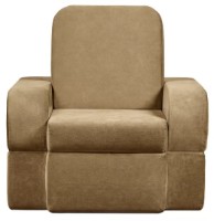 Бескаркасное раскладное кресло Edka Terra 3in1 100x200x30 M7 Brown фото №2 — интернет-магазин Desire.md