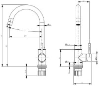 Baterie bucătărie Sandonna VOR58820 imaginea #2 — magazin online Desire.md