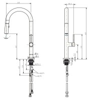 Baterie bucătărie Sandonna VOR58831 imaginea #2 — magazin online Desire.md