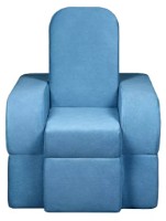 Fotoliu extensibil Edka Terra 3in1 80x180x30 M33 Blue Aquamarine imaginea #3 — magazin online Desire.md