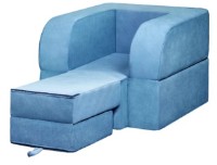 Fotoliu extensibil Edka Terra 3in1 80x180x30 M33 Blue Aquamarine imaginea #4 — magazin online Desire.md