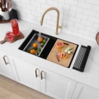 Chiuvetă de bucătărie Fabiano Classic Center 68 Anthracite imaginea #4 — magazin online Desire.md