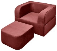 Fotoliu extensibil Edka Vega 120x200x40 M31 Burgundy imaginea #5 — magazin online Desire.md