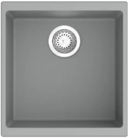 Chiuvetă de bucătărie Fabiano Navio 43x46 Grey Metallic