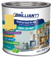 Smalț Brillant AquaLuxMAT 0.6L Verde Fresh imaginea #1 — magazin online Desire.md