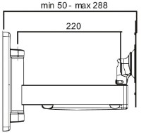 Suport TV OMB Gyro 2 Extra (06174) imaginea #5 — magazin online Desire.md