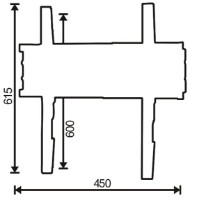 Suport TV OMB Slim 400x600 (06165) imaginea #2 — magazin online Desire.md