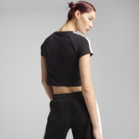 Женская футболка Puma T7 Baby Tee Puma Black, s.S фото №3 — интернет-магазин Desire.md