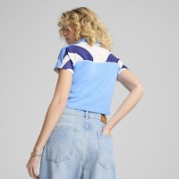 Женская футболка Puma Future Archive Football Jersey Baby Tee Team Light Blue/Blue Crystal, s.M фото №3 — интернет-магазин Desire.md