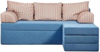 Бескаркасный диван Edka Sirius 200x140x45 M33 Blue фото №2 — интернет-магазин Desire.md